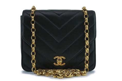 black chanel purse gold chain|black chanel bag gold chain.